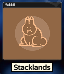 Series 1 - Card 4 of 5 - Rabbit
