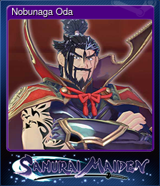 Series 1 - Card 7 of 7 - Nobunaga Oda