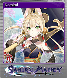 Series 1 - Card 4 of 7 - Komimi