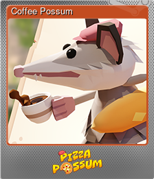 Series 1 - Card 1 of 5 - Coffee Possum