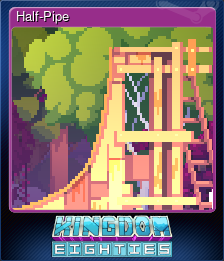 Series 1 - Card 4 of 9 - Half-Pipe