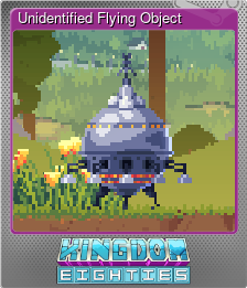 Series 1 - Card 3 of 9 - Unidentified Flying Object