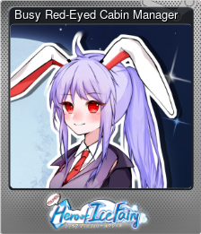 Series 1 - Card 11 of 11 - Busy Red-Eyed Cabin Manager