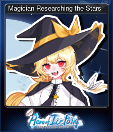 Series 1 - Card 2 of 11 - Magician Researching the Stars