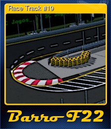 Series 1 - Card 4 of 5 - Race Track #19