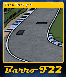 Series 1 - Card 3 of 5 - Race Track #13