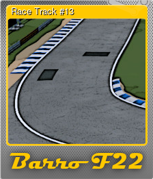 Series 1 - Card 3 of 5 - Race Track #13