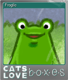 Series 1 - Card 1 of 8 - Froglic