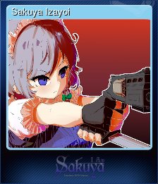 Series 1 - Card 5 of 5 - Sakuya Izayoi