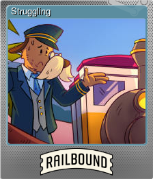 Series 1 - Card 3 of 6 - Struggling