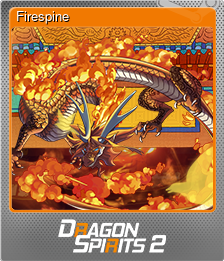 Series 1 - Card 6 of 8 - Firespine