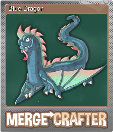 Series 1 - Card 10 of 15 - Blue Dragon