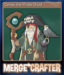 Series 1 - Card 4 of 15 - Cenax the Pirate Druid