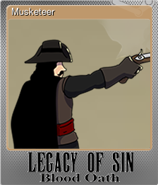 Series 1 - Card 7 of 7 - Musketeer