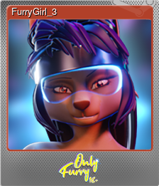 Series 1 - Card 3 of 5 - FurryGirl_3