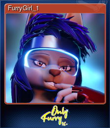 Series 1 - Card 1 of 5 - FurryGirl_1