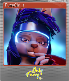 Series 1 - Card 1 of 5 - FurryGirl_1