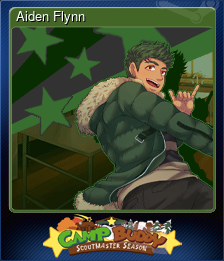 Series 1 - Card 1 of 8 - Aiden Flynn