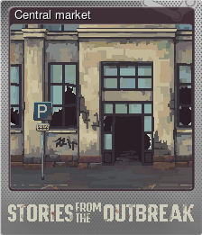 Series 1 - Card 5 of 6 - Central market