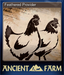 Series 1 - Card 1 of 5 - Feathered Provider