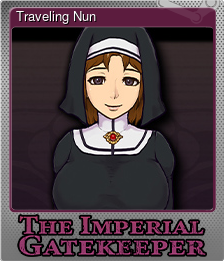 Series 1 - Card 6 of 7 - Traveling Nun
