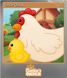 Series 1 - Card 4 of 5 - Little Chick