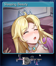 Series 1 - Card 8 of 8 - Sleeping Beauty