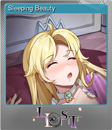 Series 1 - Card 8 of 8 - Sleeping Beauty