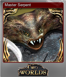 Series 1 - Card 7 of 15 - Master Serpent