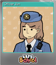 Series 1 - Card 8 of 11 - Officer Jun