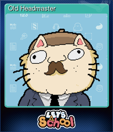 Series 1 - Card 5 of 11 - Old Headmaster