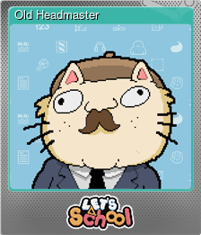 Series 1 - Card 5 of 11 - Old Headmaster