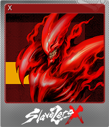 Series 1 - Card 10 of 10 - X