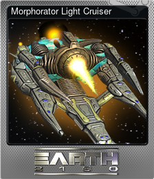 Series 1 - Card 3 of 15 - Morphorator Light Cruiser