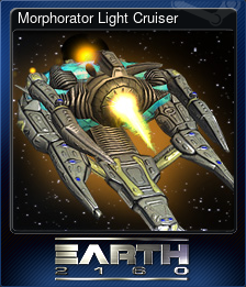 Series 1 - Card 3 of 15 - Morphorator Light Cruiser