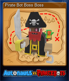 Series 1 - Card 4 of 5 - Pirate Bot Boss Boss
