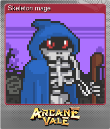 Series 1 - Card 3 of 13 - Skeleton mage