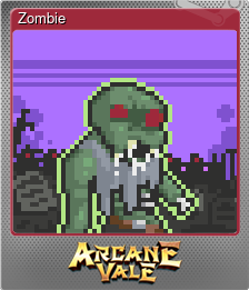 Series 1 - Card 13 of 13 - Zombie
