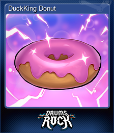 Series 1 - Card 4 of 5 - DuckKing Donut