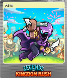 Series 1 - Card 2 of 6 - Asra