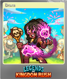 Series 1 - Card 3 of 6 - Bruxa