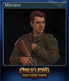 Series 1 - Card 2 of 6 - Miliciano