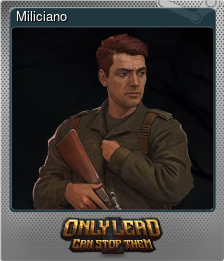 Series 1 - Card 2 of 6 - Miliciano