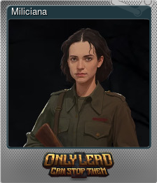 Series 1 - Card 3 of 6 - Miliciana