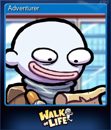 Series 1 - Card 3 of 7 - Adventurer