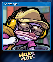 Series 1 - Card 6 of 7 - Scavenger