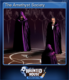 Series 1 - Card 3 of 5 - The Amethyst Society