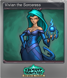 Series 1 - Card 8 of 8 - Vivian the Sorceress