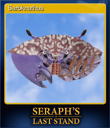 Series 1 - Card 4 of 5 - Sarbknathus