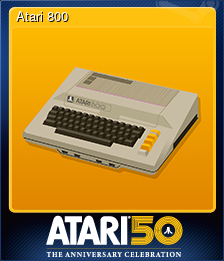 Series 1 - Card 5 of 7 - Atari 800